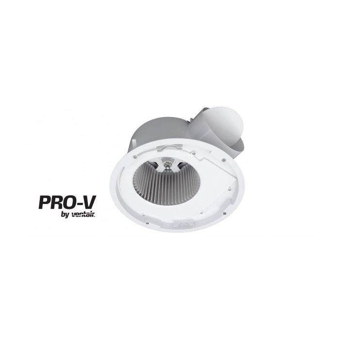 AIRBUS 250 - 296mm Cut-out Premium Quality Side Ducted Exhaust Fan - BODY ONLY - with inbuilt 1-25 min timer, 4 pin plug and socket included  - PVPX250T