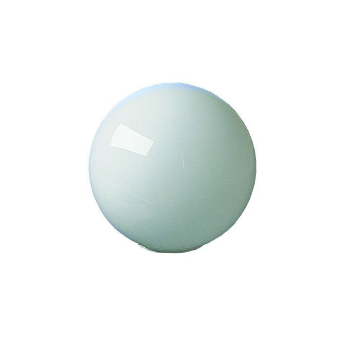 White Glass Globe Shade White Q020 Superlux