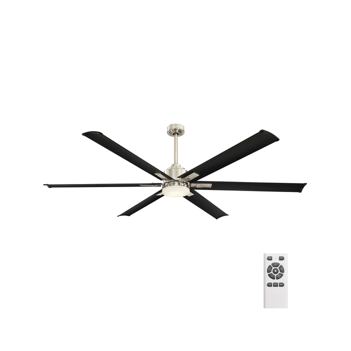 Rhino 2.1m DC Ceiling Fan With LED Light And Remote- FC479210BCFLWL