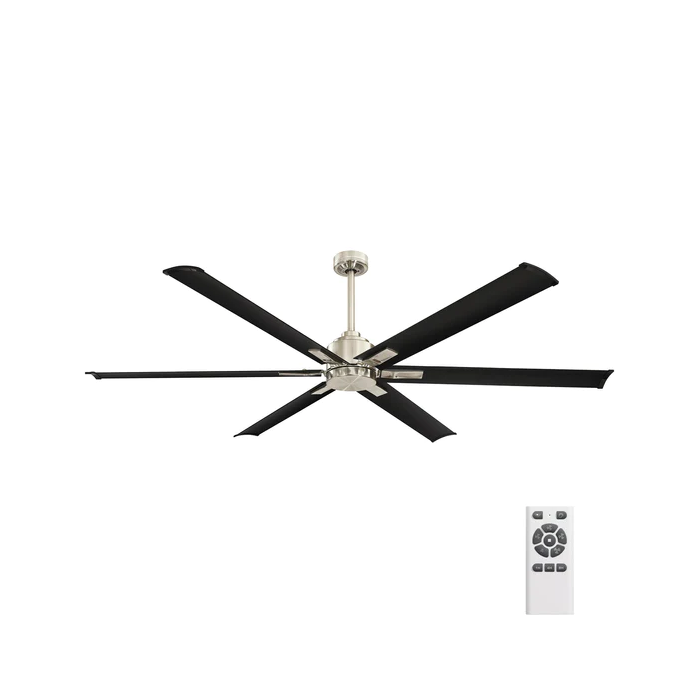 Rhino 1.8m DC Ceiling Fan With LED Light And Remote- FC479180BCFLWL