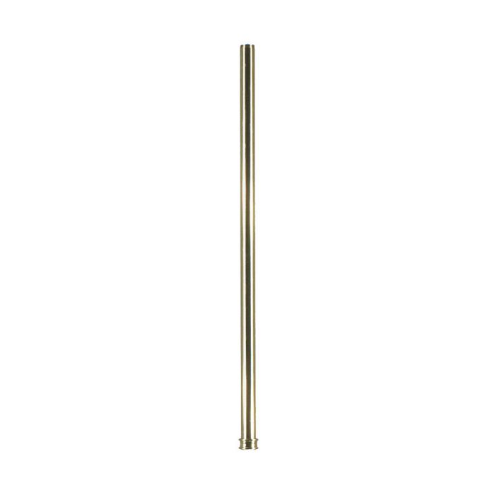 3/4" Rod Extension & Joiner - Polished Brass