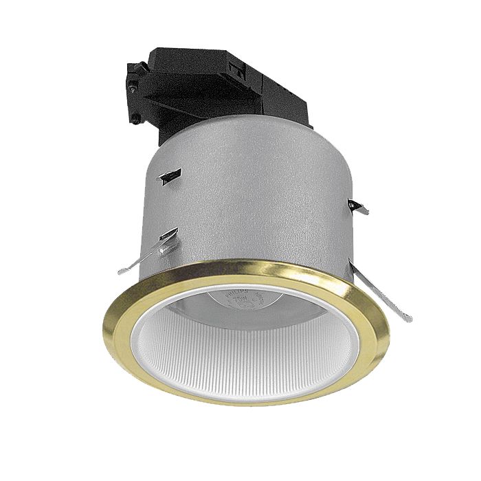 Reflector Downlight with Baffle Gold, White 100W SD125-GDWH Superlux