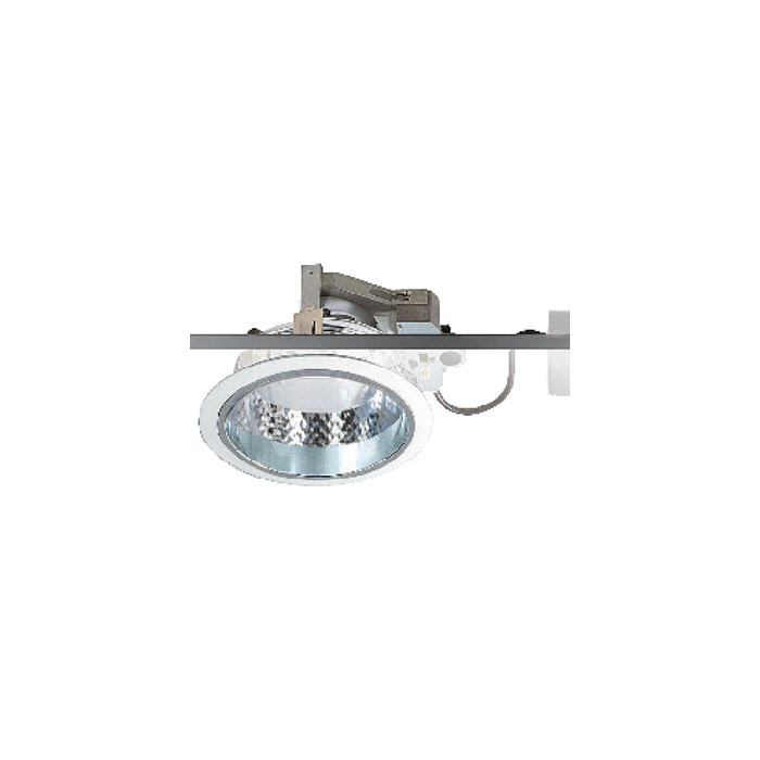 Commercial Fluorescent Twin Lamp Horizontal Downlight White 18W SDF98-HN218 Superlux
