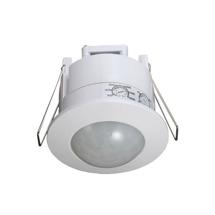 SENS Infrared Motion Sensor Recessed Round White IP20 - SENS003