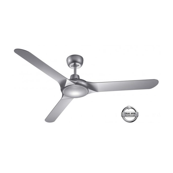 SPYDA - 62"/1570mm Fully Moulded PC Composite 3 Blade Ceiling Fan in Titanium - Indoor/Outdoor/Coastal (not light adaptable)  - SPY1573NTI