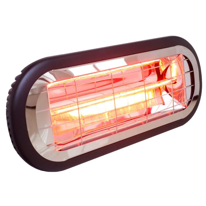 1000W Sunburst Mini Radiant Heater for bathrooms