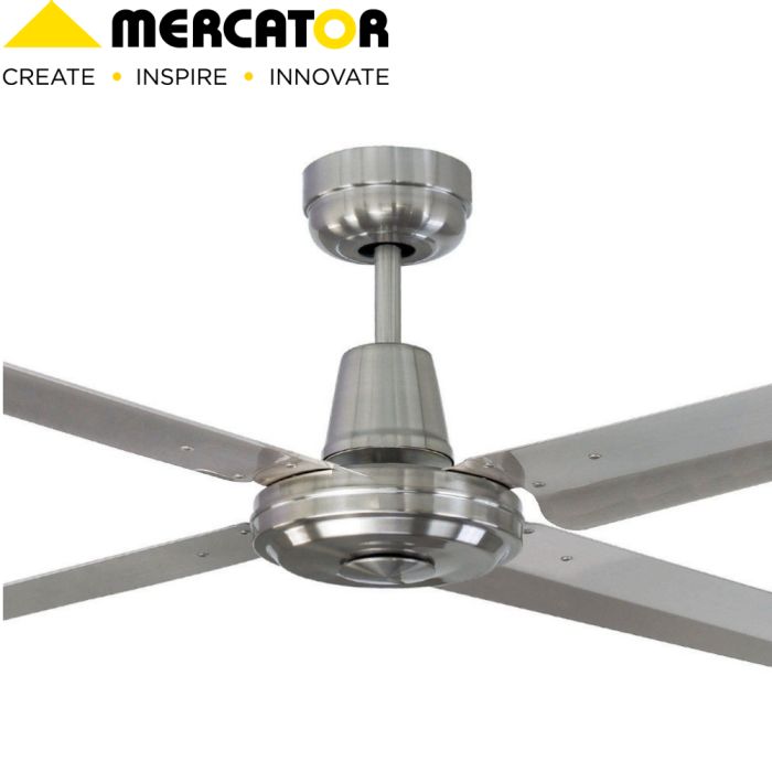 Mercator Swift 316 Stainless Steel 48" 1200mm Metal Blade Ceiling Fan