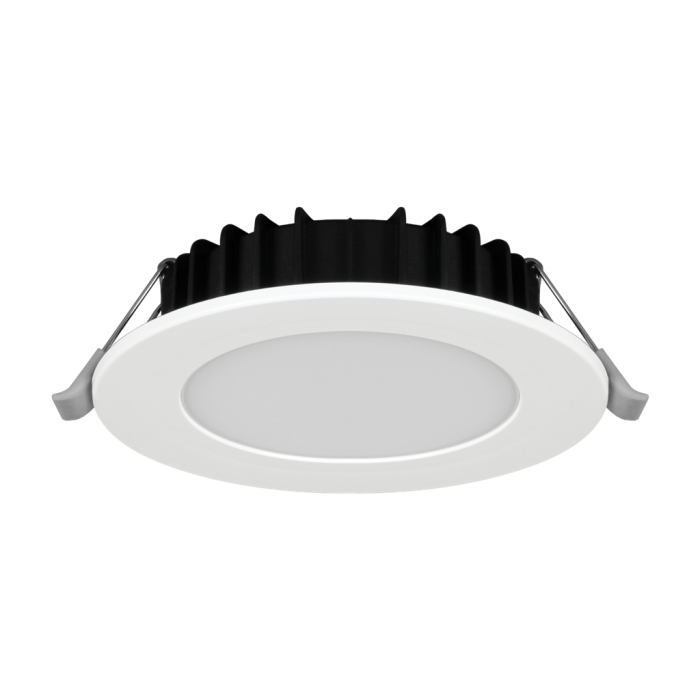 TICK 8W RND LED D/L IP44 WHITE TRIO 20828