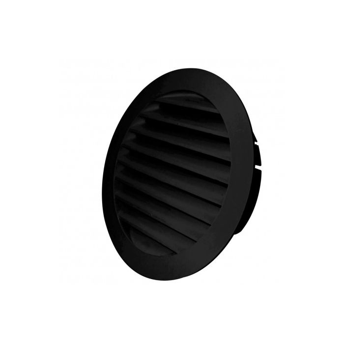 Manrose Round Fixed External Louvered Grilles V100RDGBL