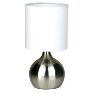 LOTTI TOUCH LAMP BRUSHED CHROME