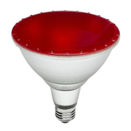 COLOURED - PAR38 LED E27 15W RED (NON-DIMMABLE)-19705/01