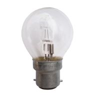 CLA LIGHTING HALOGEN GLOBE BC FANCY ROUND 18W CLEAR 2800K CLAHAFR18WBCCL