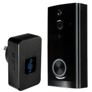 SMART DOORBELL & CHIME BLACK SERIES II - BLACK - 22163/06