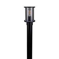 BL-400 HEAD CLear 1M POST BLACK 10682 Domus