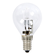 CLA LIGHTING HALOGEN GLOBE SES FANCY ROUND 28W CLEAR 2800K CLAHAFR28WSESCL