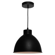  Dome 1lt Pendant Black DOME1PBLK Cougar Lighting