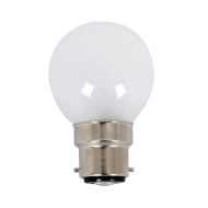 Fancy Round B22 25w Frosted 240v