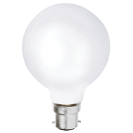 HALOGEN LARGE SPHERICAL LAMPS - G80 42W BC OPAL