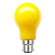 Yellow Party Light Globe LED 3w Bayonet Cap