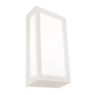 Lyon 1lt Wall Light White LYON1EWHT Cougar Lighting