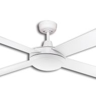 Lifestyle AC 52" Ceiling Fan with LED Light CCT White DLS1343W