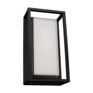 Mercator Cayman  Exterior Wall Light  Black -MXD6512BLK