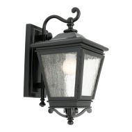 NOTTINGHAM 1LT EXTERIOR (NOTT1EBLK) COUGAR LIGHTING BLACK