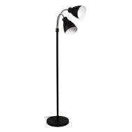 Oriel Retro Floor Lamp Black