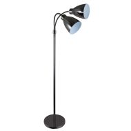 Retro Floor Lamp Gun Metal Oriel Lighting