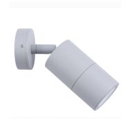 WALL MR16 (Max 20W HAL) 12V PILLAR S/ADJ MATT GREY PM1ASIL CLA Lighting