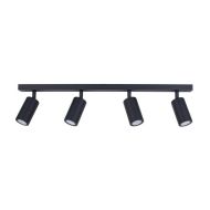 WALL GU10 X 4 (Max 35W HAL) PILLAR 4 Light BAR BLK PG4BARBL CLA Lighting