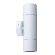 WALL MR16 X 2 (Max 20W HAL) 12V PILLAR UP/DN WH  PMUDWH CLA Lighting