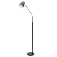 Sara 1Lt floor lamp - COLOUR - Black- A13021BLK