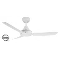 STANZA - 48"/1220mm Glass Fibre Composite 3 Blade Ceiling Fan - White - Indoor/Covered Outdoor  - STA1203WH