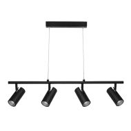 Cougar Lighting URBAN 4LT 20W LED PENDANT BLACK - URB4PBLK