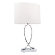 Campbell Touch Table Lamp Small White - A28711SWHT