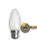 CANDLE 28W BC PEARL HALOGEN LUS30103