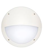 HARDY LED VANDAL PROOF Round Bunker Wall Light with Eyelid - White - 19973/05