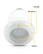 TECHNOLED Speaker Globe with Wireless Audio 18634/05 Brilliant Lighting