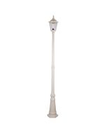 Chester Single Head Tall Post Light Beige - 15014	