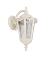 Chester Curved Arm Downward Wall Light Beige - 15044	