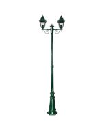 Paris Twin Head Tall Post Light Green - 15167	