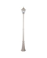 Turin Single Head Tall Post Light Beige - 15458	