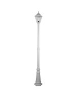 Turin Single Head Tall Post Light White - 15463	