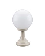 Siena 30cm Sphere Pillar Mount Light Beige - 15530	