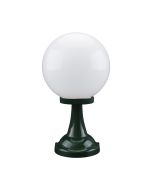 Siena 30cm Sphere Pillar Mount Light Green - 15533	