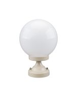 Siena 20cm Sphere CTC Pillar Mount Light Beige - 15536	