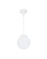 Siena 20cm Sphere Pendant Light White - 15553	