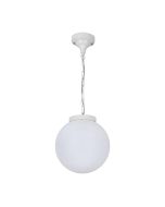 Siena 25cm Sphere Pendant Light White - 15559	