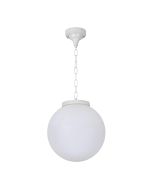 Siena 30cm Sphere Pendant Light White - 15565	
